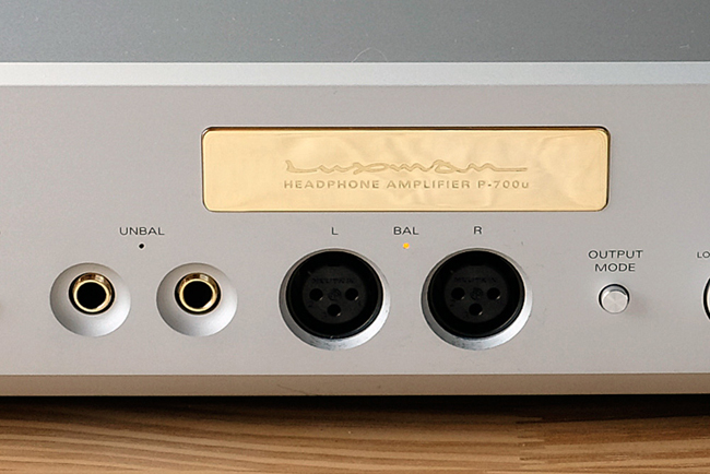 【ゴン川野のPC Audio Lab】低音の馬力なら負けない、LUXMANのハイエンドヘッドフォンアンプ『P-700u』