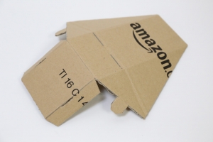 Amazonのダンボールで作るファイルボックスとスマホスタンド