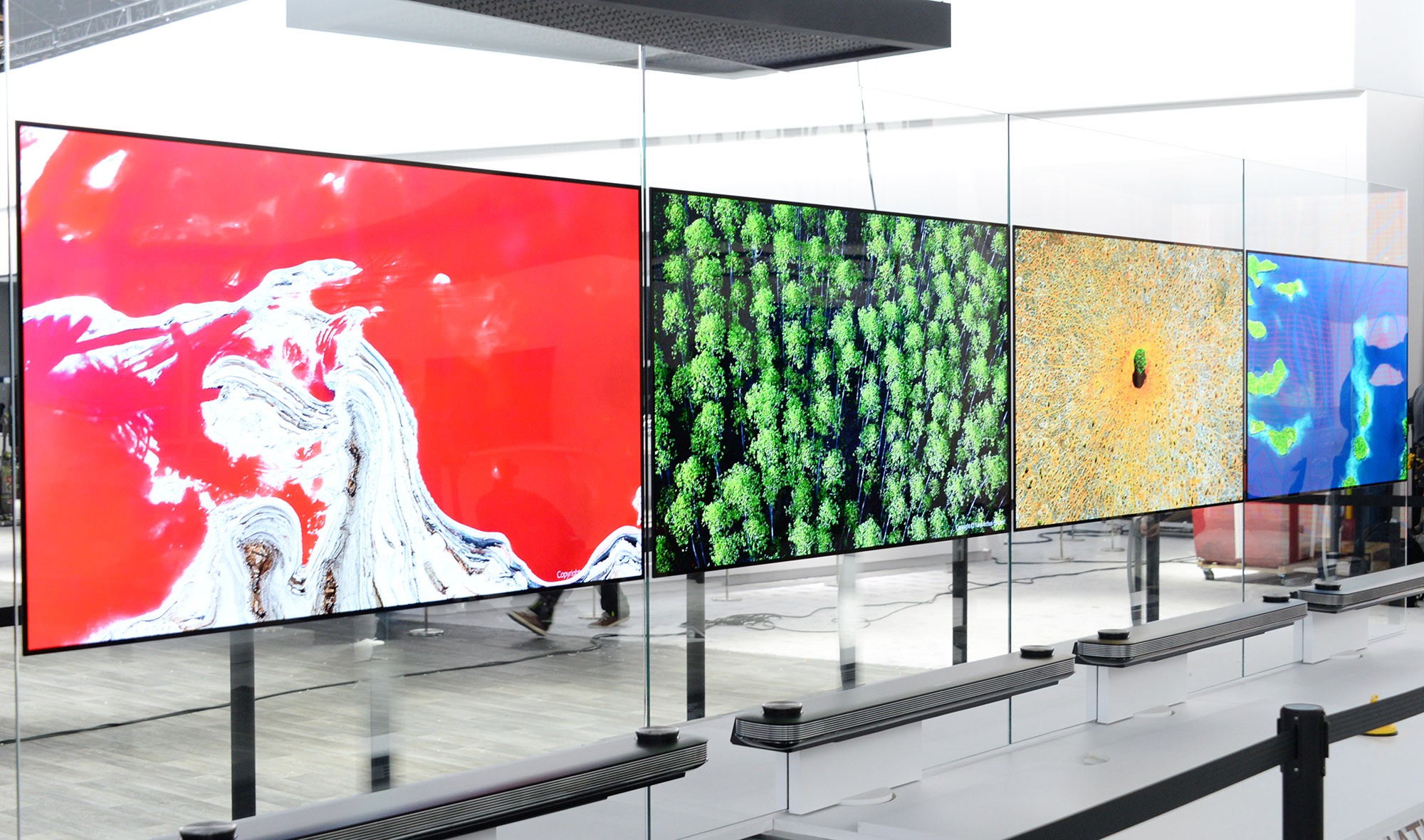 Ces17 Lgが壁紙のようなpicture On Wallデザインを採用した有機elテレビを発表 Dime アットダイム