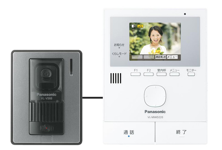 パナソニックが自動録画機能を備えたワイヤレスモニター付きの どこでもドアホン を発売 Dime アットダイム
