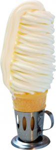 『ソフトクリーム』180円