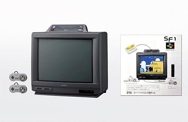 2ページ目 あの頃これが欲しかった 今でも欲しいシャープのスーパーファミコン内蔵テレビ Sf1 Dime アットダイム