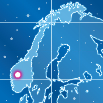 ハルダンゲル氷河 フィンセ map