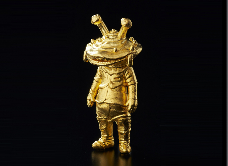 金運招来 ウルトラシリーズの人気怪獣カネゴンが純金 純銀のフィギュアになった Dime アットダイム