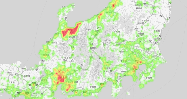 全国の神様の分布を見える化した 神さまマップ が面白い Dime アットダイム