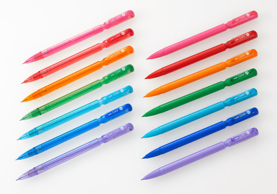 開発秘話 5か月で100万本売れた三菱鉛筆のカラー芯専用シャーペン Uni Color Dime アットダイム