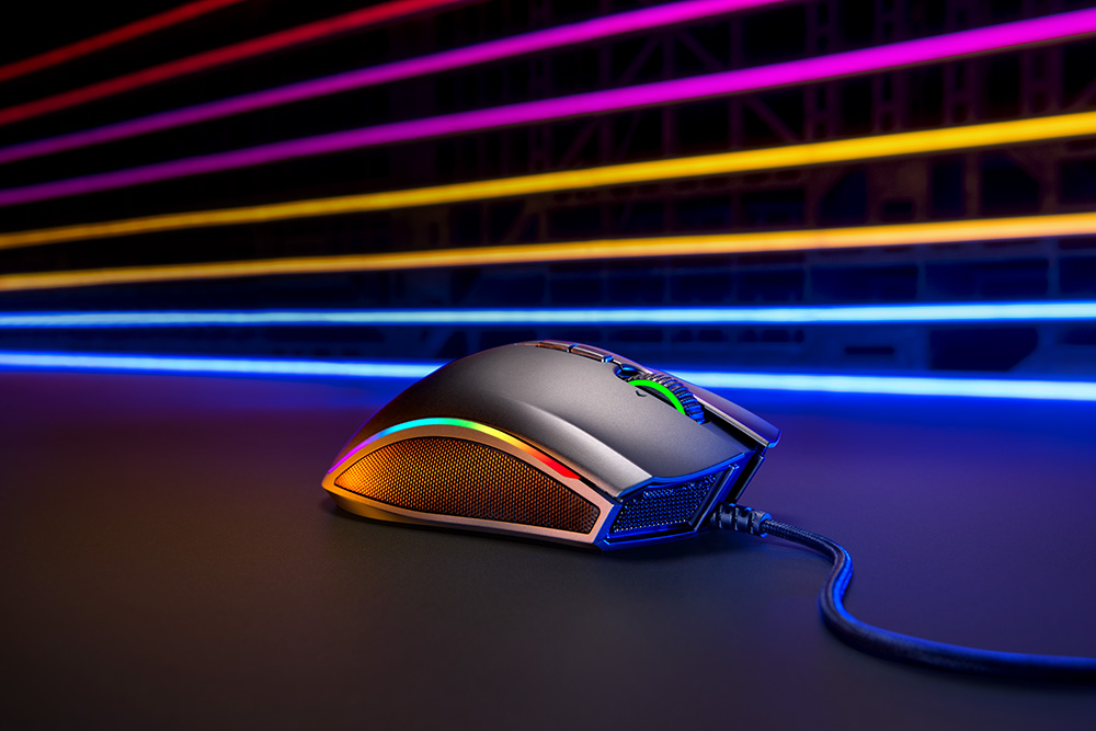 最大秒速11 43mの高速なマウス動作にも対応するrazerの高性能有線ゲーミングマウス Mamba Elite Dime アットダイム