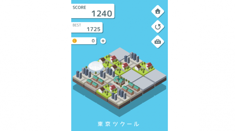 建物をうまく合体させるパズルゲーム 東京ツクール 無料ゲームアプリ Dime アットダイム