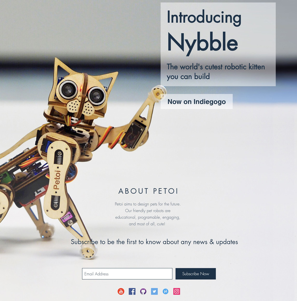 なにこれ カワイイ ついに登場した未来の猫型ロボット Nybble Dime アットダイム
