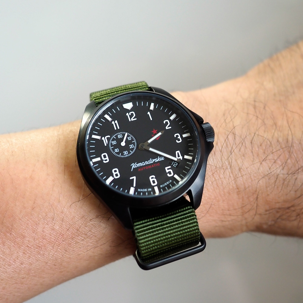 ■新品■ミリタリー NATOバンド 腕時計 緑 カジュアル アウトドア