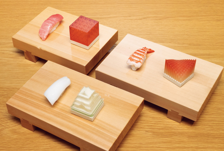 「3Dプリンター寿司」