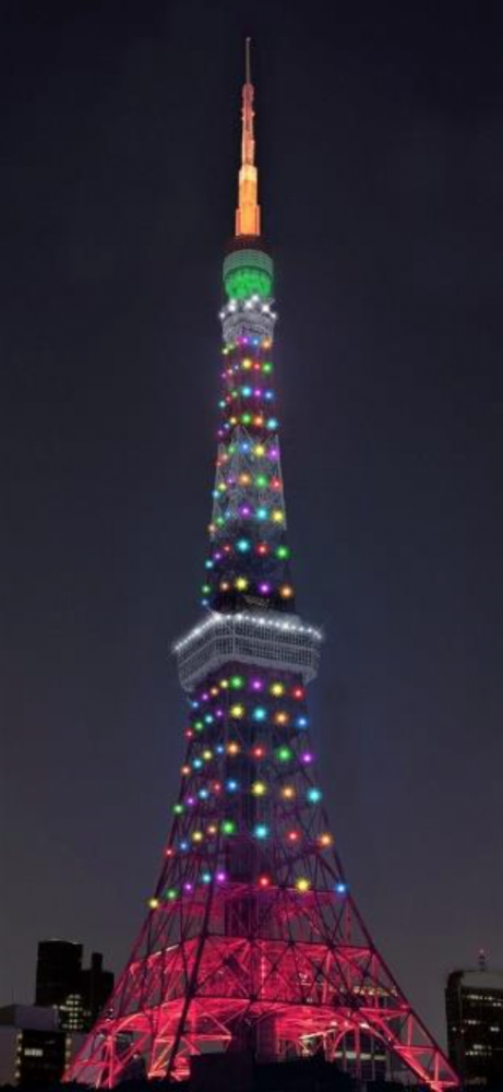 感動必至 本日18時に東京タワーが令和最初の新ライトアップ Infinity
