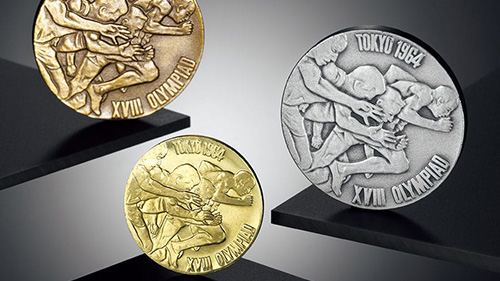 アンティークの1964年東京五輪記念メダルが手に入る！造幣局が発行した