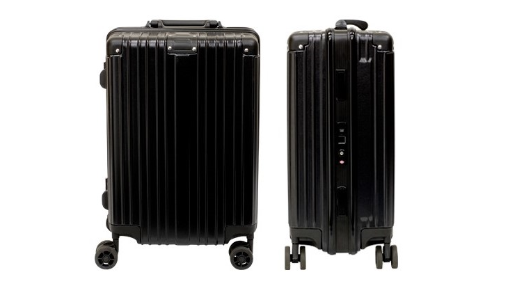 指紋を10個まで登録可能 1秒で解錠できる高機能スーツケース フィンガーロックスーツケース Dime アットダイム