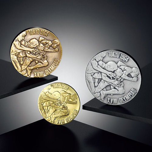 オリンピック東京大会1964年 メダル - 旧貨幣/金貨/銀貨/記念硬貨