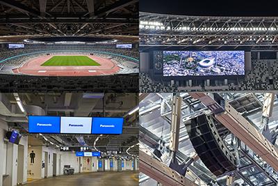 パナソニックが新国立競技場に600枚のデジタルサイネージシステムや大型映像装置 最新の音響設備を納入 Dime アットダイム