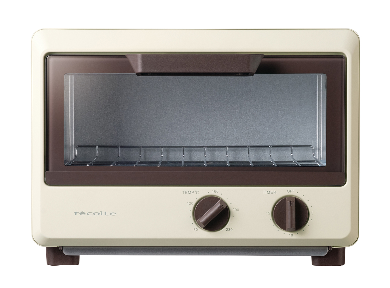 トーストからグリルまで1台でいろいろ使える 80 230 まで温度設定が可能なrecolteの コンパクト オーブン Dime アットダイム