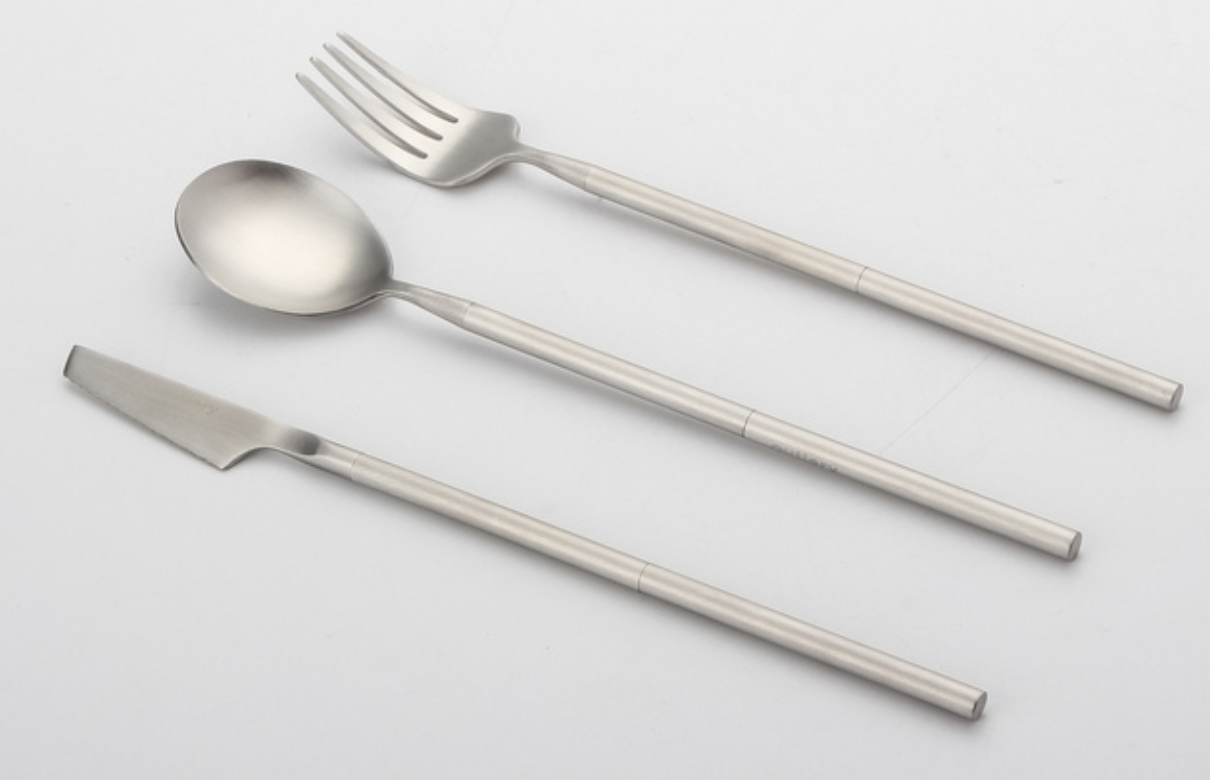 縦64 横80 のカードサイズにナイフ フォーク スプーン 箸がイン スマートすぎるエコ食器セット Outlery Dime アットダイム