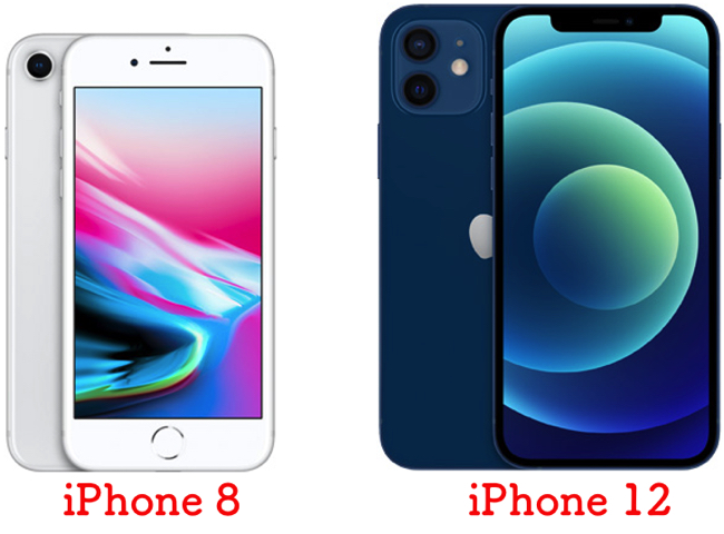 「iPhone 12」シリーズの大きさはどれくらい？歴代モデルと比較べてみた｜DIME アットダイム