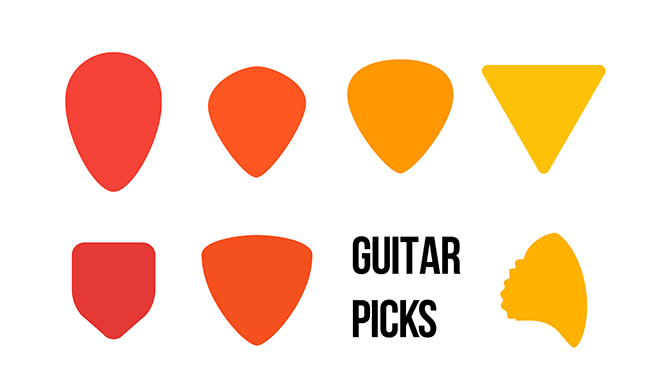 形状 厚さ 材質 種類が豊富なギターピックの種類と選び方 Dime アットダイム