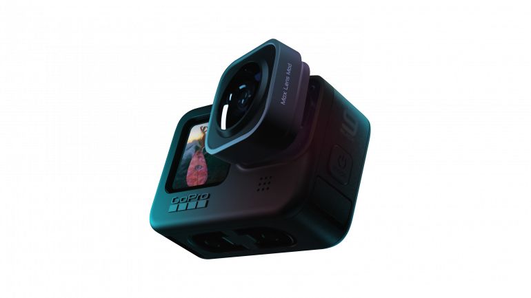 ユーザー必携 Goproのアクションカメラ Hero9 Black を拡張するmaxレンズモジュラー Dime アットダイム