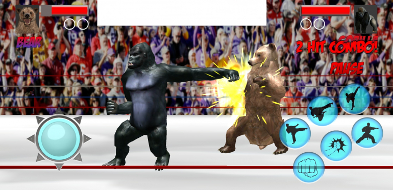 ゴリラvs熊 動物界屈指の猛者が激突する格ゲー ゴリラ対ベアリング格闘ゲーム Dime アットダイム