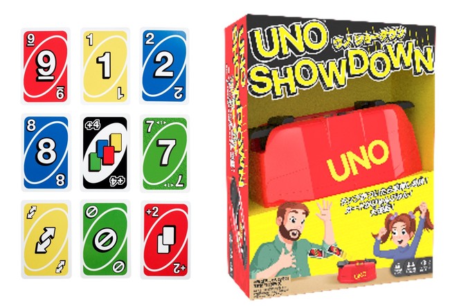 瞬発力が試される早押し対決が楽しいウノの進化版ゲーム Uno Showdown Dime アットダイム