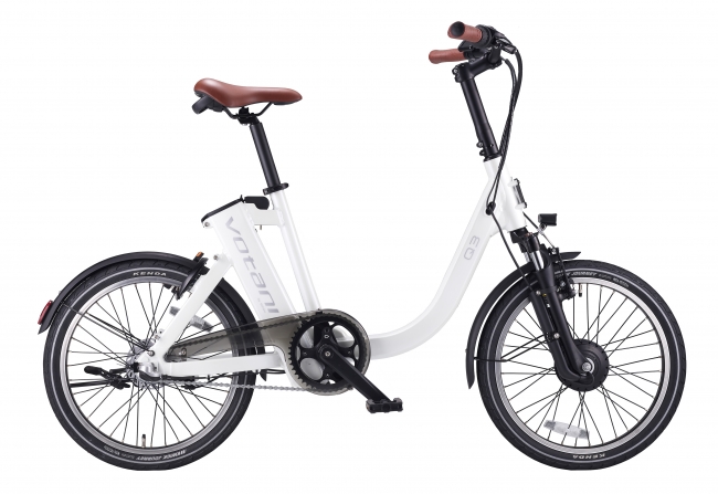 通勤、通学、買い物用におすすめ！U字型フレームがおしゃれな電動アシスト自転車「Q3」｜@DIME アットダイム