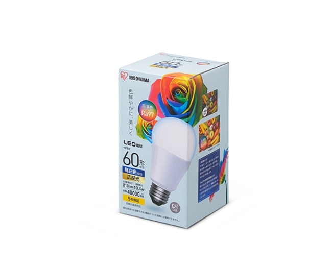 420円 高級な パナソニック LED電球 口金直径17mm 電球60 昼白色