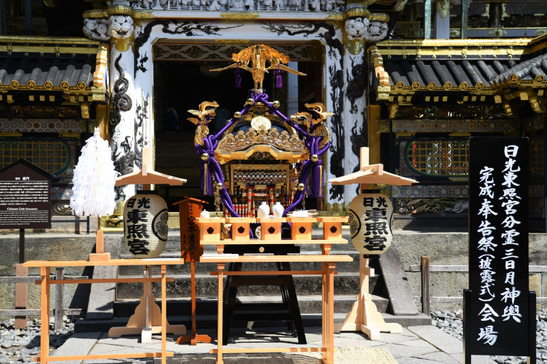 立派なお神輿が登場 初めて神霊が海外に分祀されることになった世界文化遺産 日光東照宮 神輿完成奉告の儀 Dime アットダイム