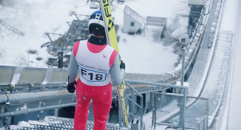 近日公開 長野五輪スキージャンプ団体の金メダルを裏側で支えた テストジャンパー の傑作映画 Dime アットダイム