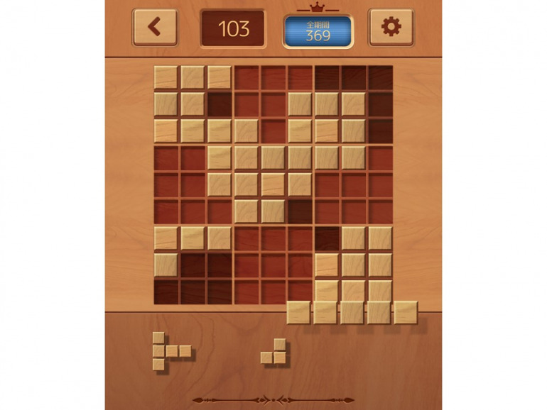 ゲームアプリ 木製ブロックをひたすら埋めていくパズルゲーム Woodoku Dime アットダイム