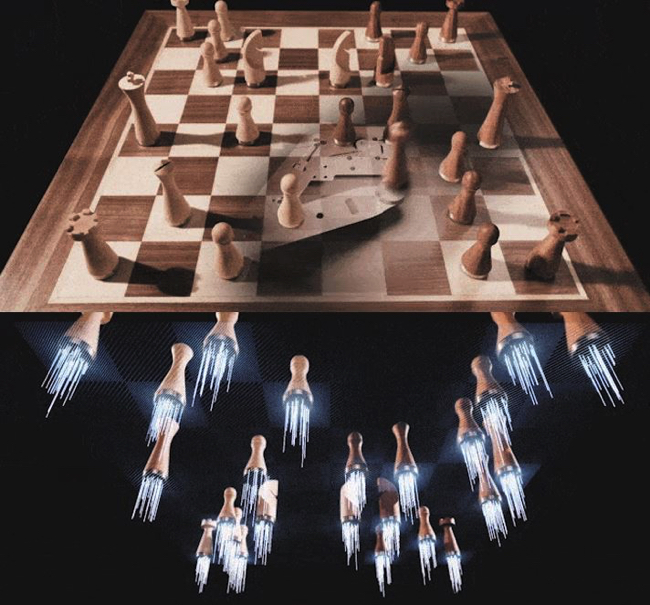 音声操作で駒が動く Ai対戦も楽しめるリアルな木製チェス Phantom Borad Dime アットダイム