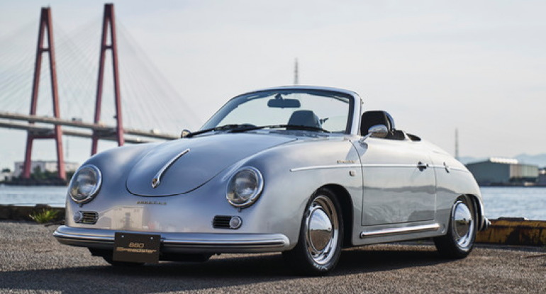 軽自動車をベースに名車 Porsche356 をオマージュして造ったyaudder Internationalの 660speedster Dime アットダイム