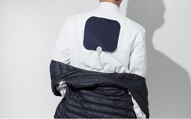 どんな服にも簡単に貼れる カイロ感覚で使えるinkoの極薄パーソナルヒーター Usb Wearable Heater Dime アットダイム