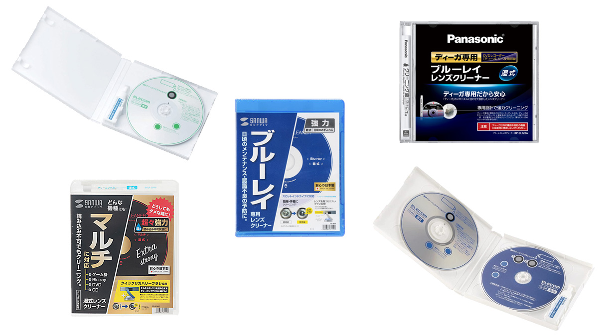 販売実績No.1 サンワサプライ Blu-rayレンズクリーナー 乾式 CD-BDD