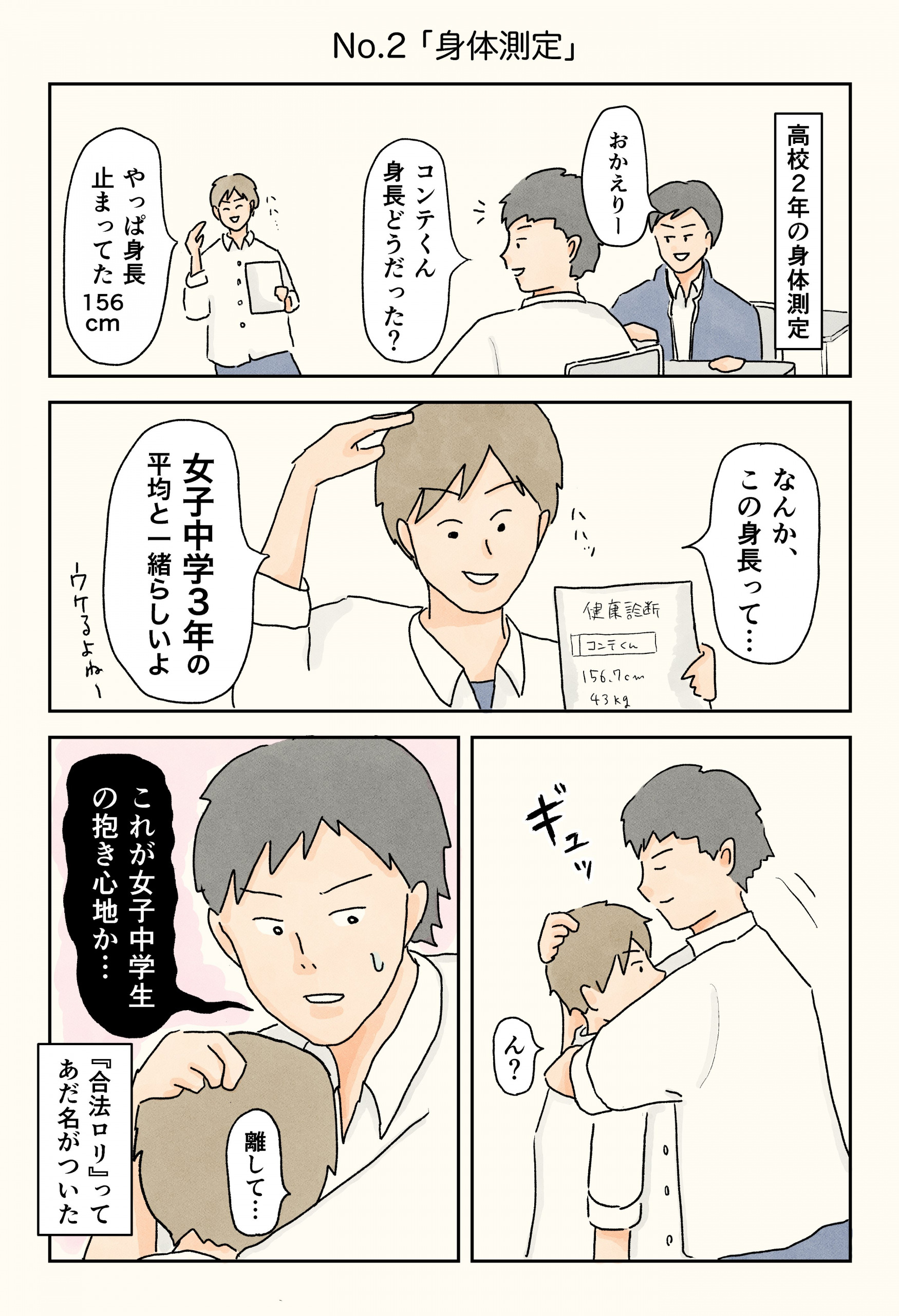 コンテくんさんの漫画「#男子校エッセイ 」1