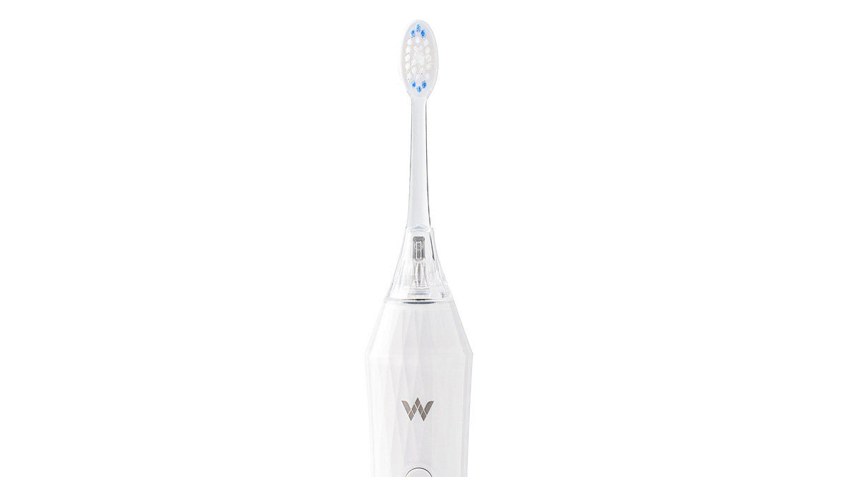 美容/健康 電動歯ブラシ 小さな歯やカーブに合わせたデザインで磨きやすいホワイトエッセンスの 