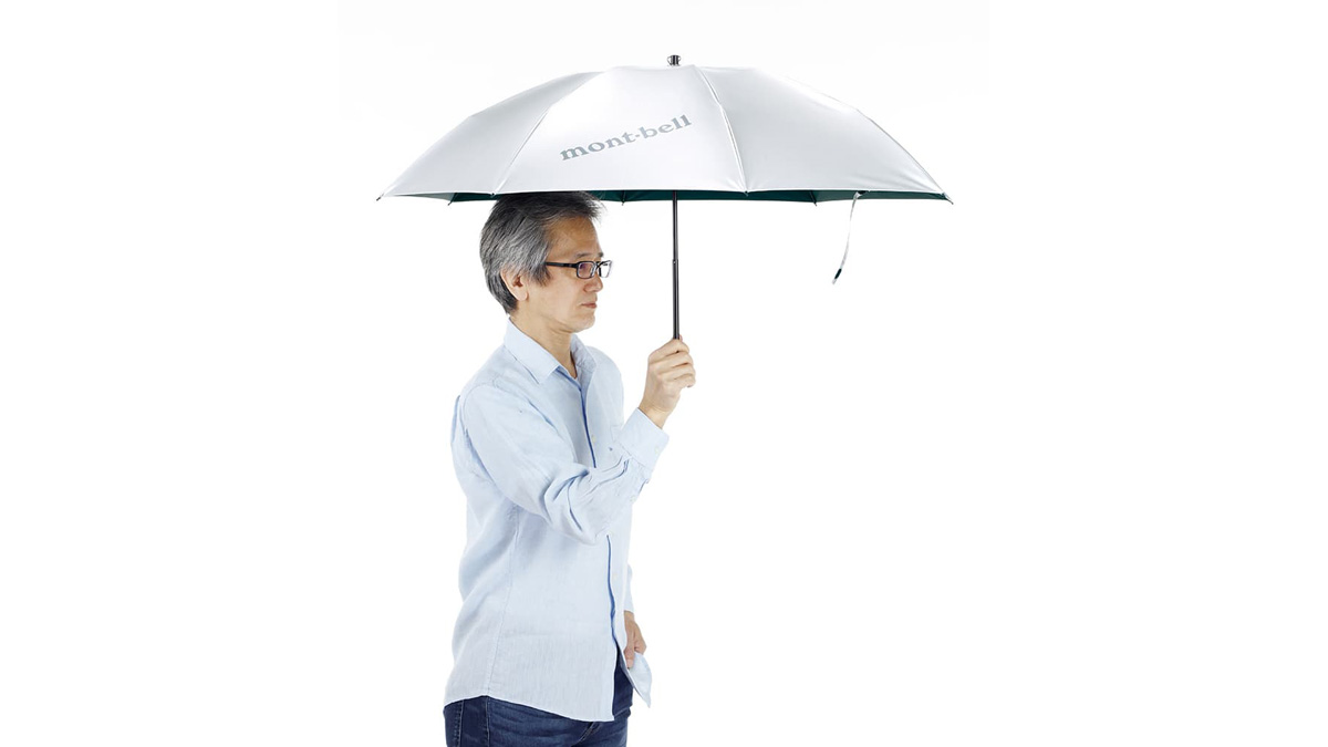 2023年製 モンベル トラベルサンブロックアンブレラ 【感謝価格】 - 傘