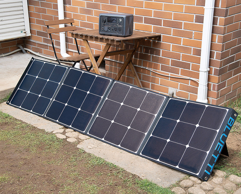 2ページ目）天気が良ければ簡単に発電・蓄電ができる便利なソーラー