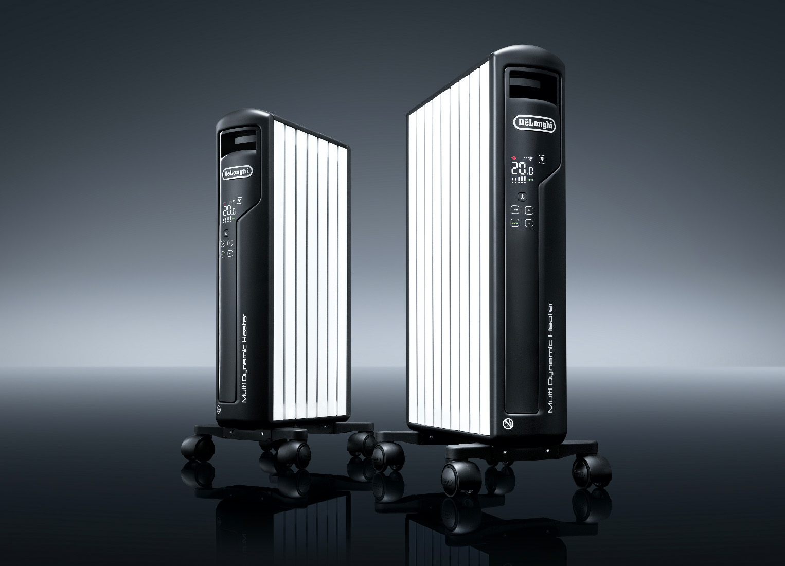 デロンギの「マルチダイナミックヒーター Wi-Fiモデル」に1200Wと900W