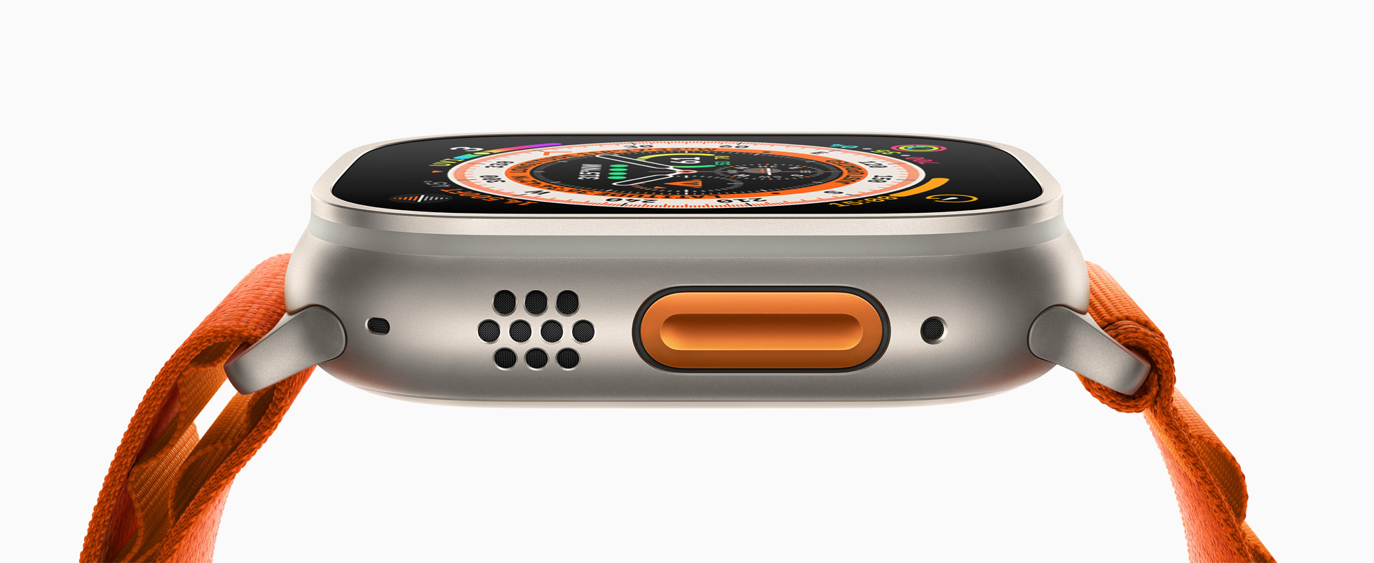 Apple Watch Ultraチタニウムケース/ミッドナイトオーシャンバンドの+