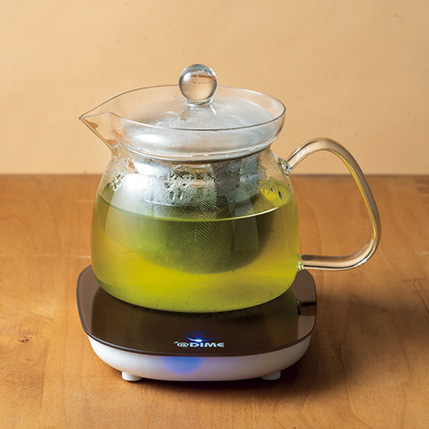 耐熱ティーポット×緑茶