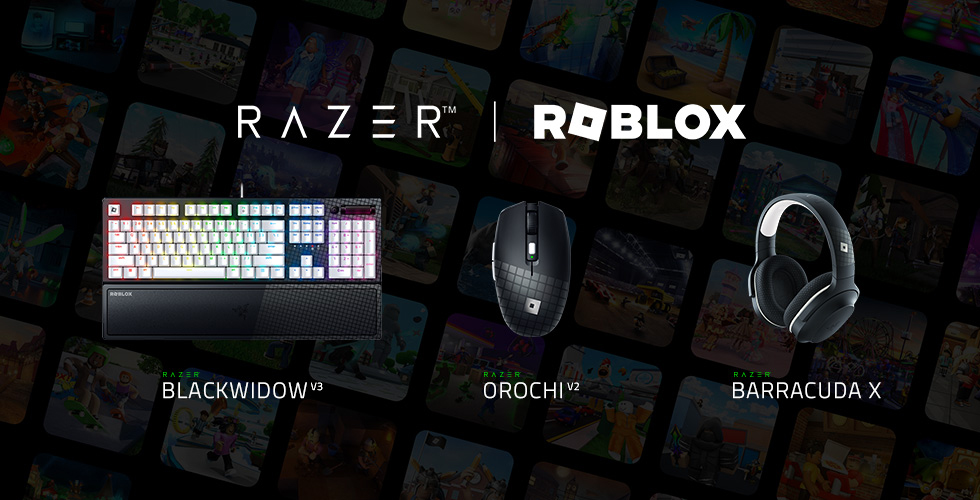 Razerが人気ゲームプラットフォーム「Roblox」とコラボしたマウス