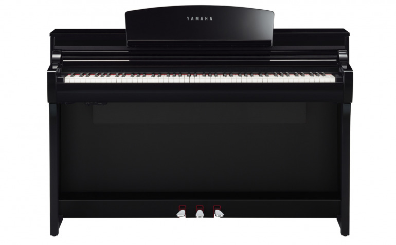 ヤマハがグランドピアノの音色表現や鍵盤の感触を再現した電子ピアノ 
