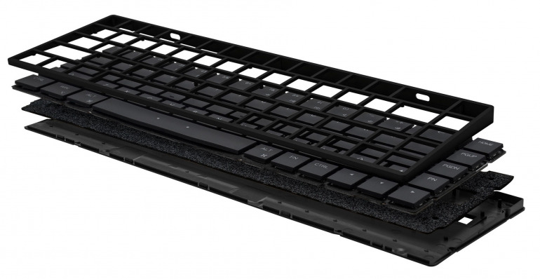 フロントベゼルの厚さは5.08mm！タクタイル感が絶妙なMistel Keyboard