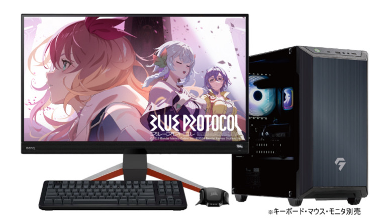TSUKUMOのゲーミングPC「G-GEAR」からオンラインアクションRPG『BLUE PROTOCOL』推奨モデルが登場