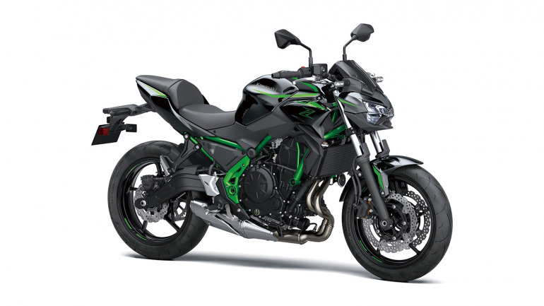 カワサキがミドルクラスのスーパーネイキッド「Z650」を新カラー＆グラフィックで発売