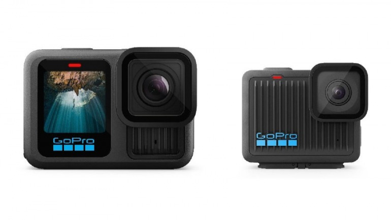 アクションカメラの「GoPro」に最新のモジュールレンズを採用した最上位モデル「HERO13 Black」と重さ86gのコンパクトモデル「HERO」が登場