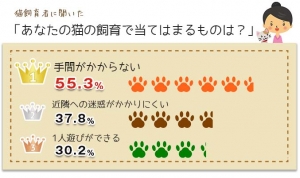 猫と猫の飼育者に対するイメージと実態について調査